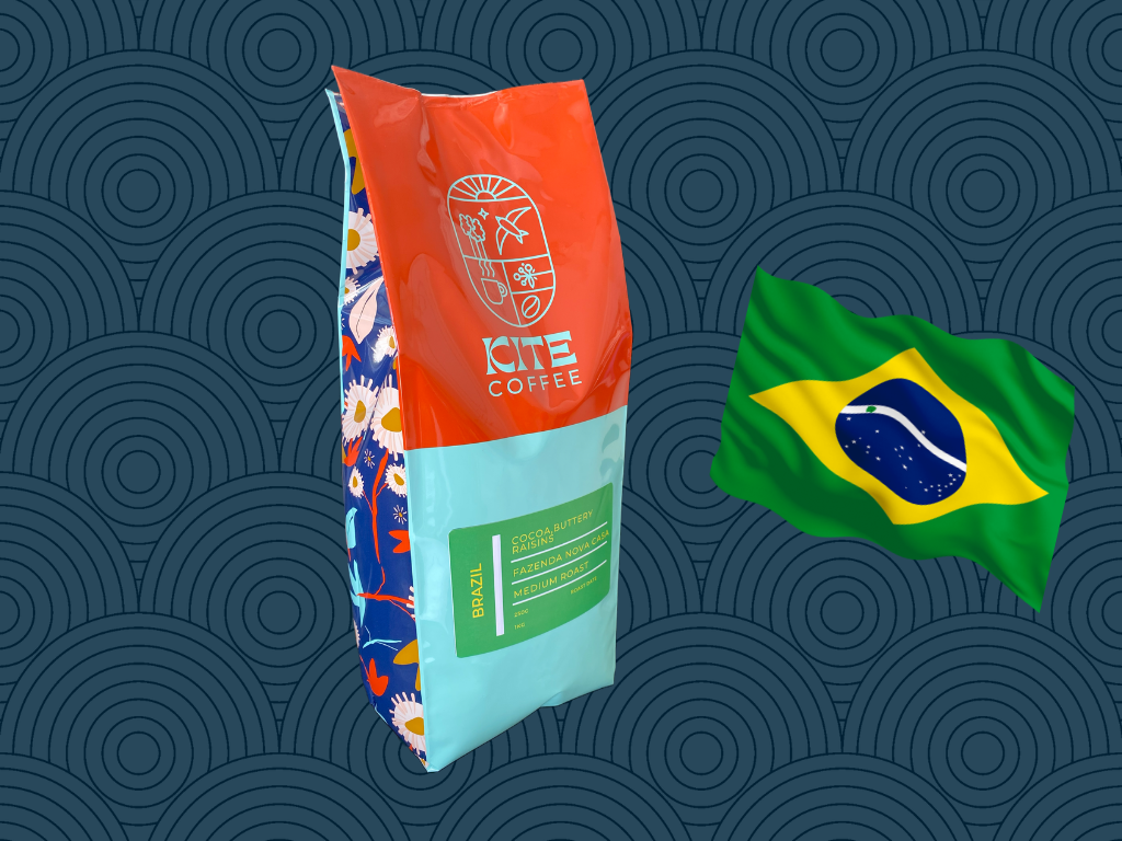 Brazil - Fresh locally roasted coffee beans