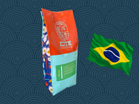 Brazil - Fresh locally roasted coffee beans