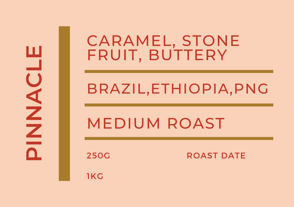 Pinnacle Coffee Label